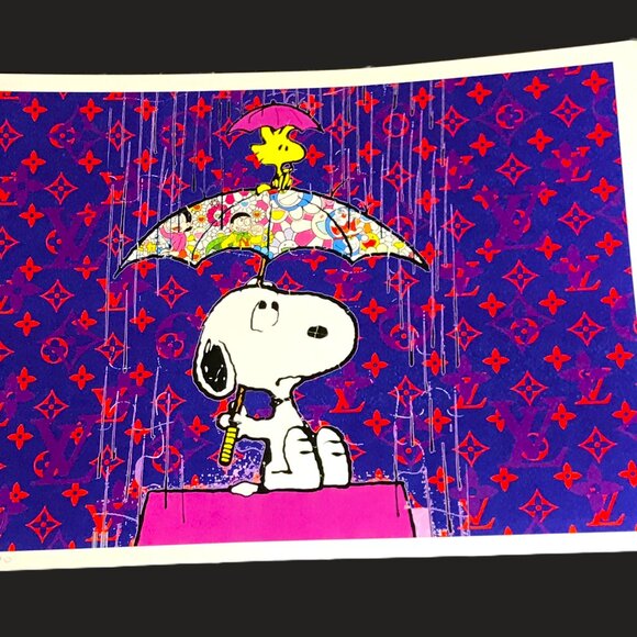 Death NYC - Louis Vuitton Murakami Snoopy - Ltd Ed # Original Signed Print - Picture 5 of 16